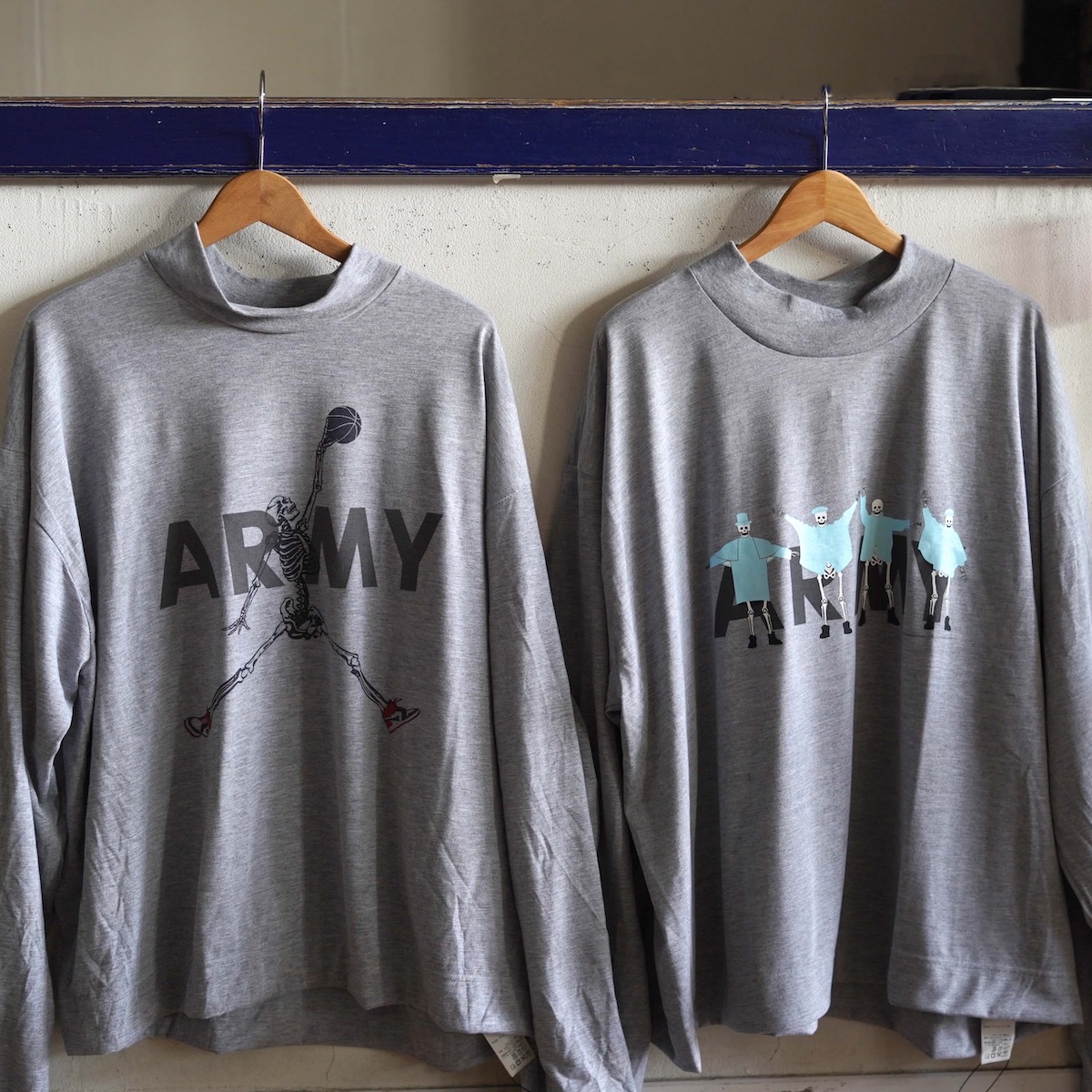 <span>ARMY × スケルトン / THRIFTY LOOK</span>