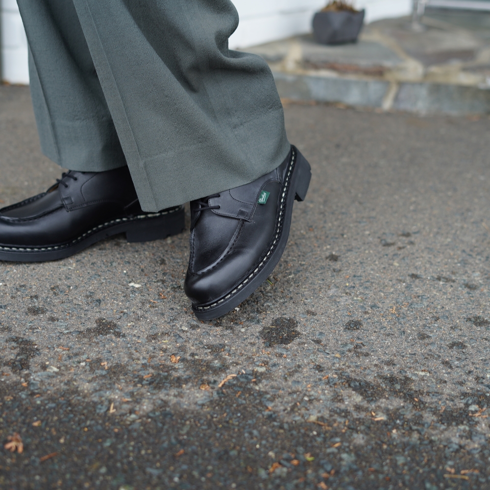 Paraboot / Chambord (NOIR)  着用イメージ③