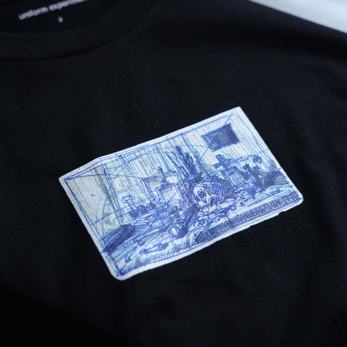 uniform experiment / MICHAEL CHERNO: SKETCH TEE (White)