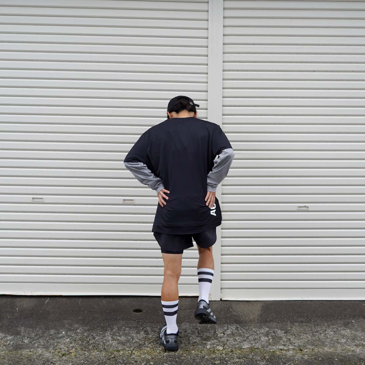ACT™ / ShellLight - 2-in-1 Shorts (Black) イメージ②