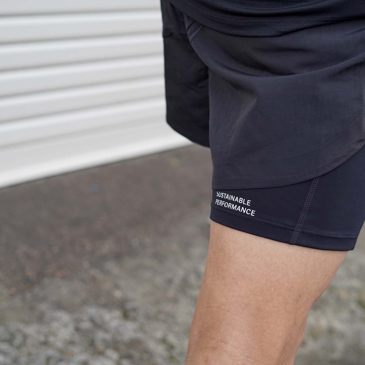 ACT™ / ShellLight - 2-in-1 Shorts (Black) ロゴ