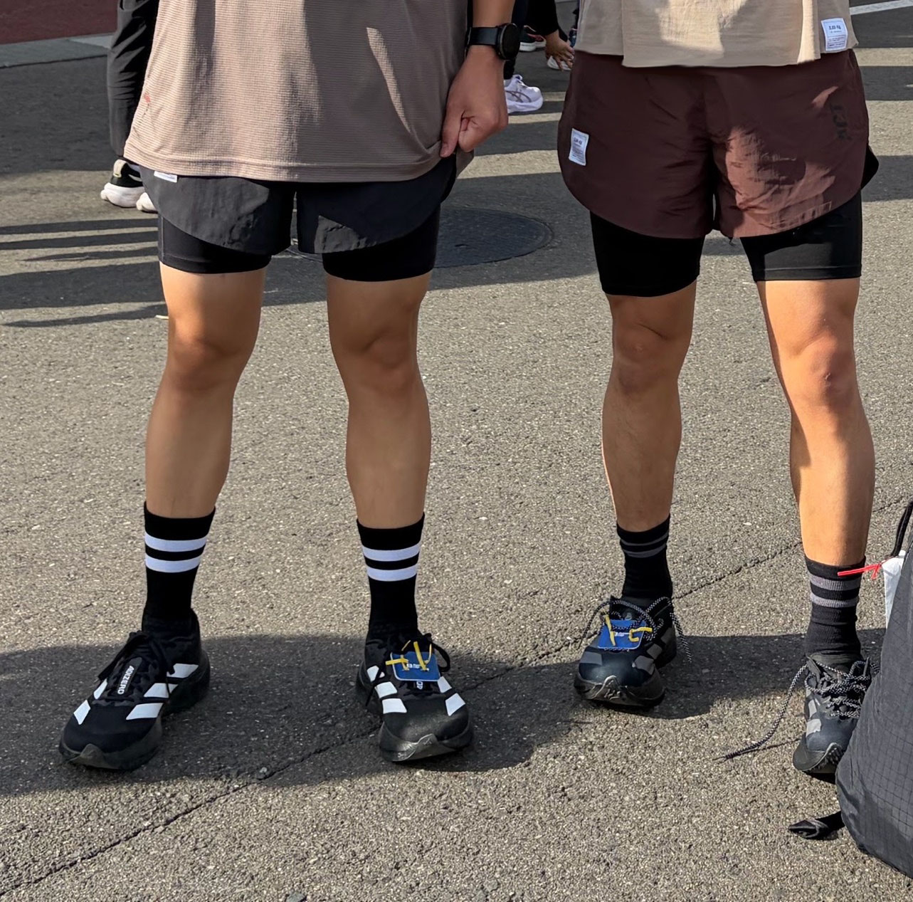 ACT™ / ShellLight - 2-in-1 Shorts (Black) 着用イメージ③