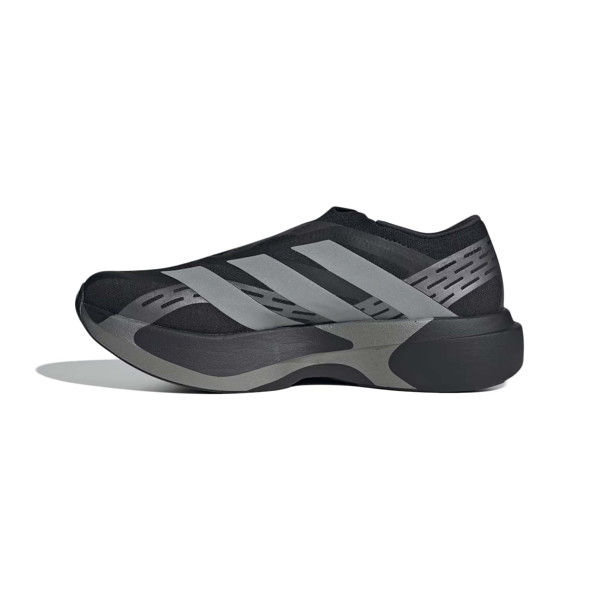 adidas / Adizero EVO SL Laceless LIGHTSTRIKEPRO Running (Core Black / Silver Metallic / Night Metallic) インサイド