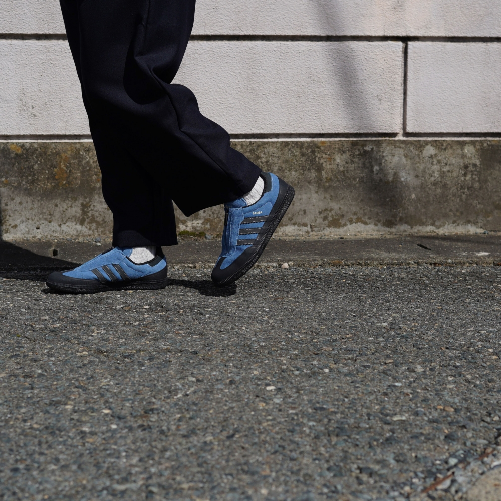 adidas originals / SAMBA OG (Dusky Ink / Utility Black / Core Black) 着用イメージ②