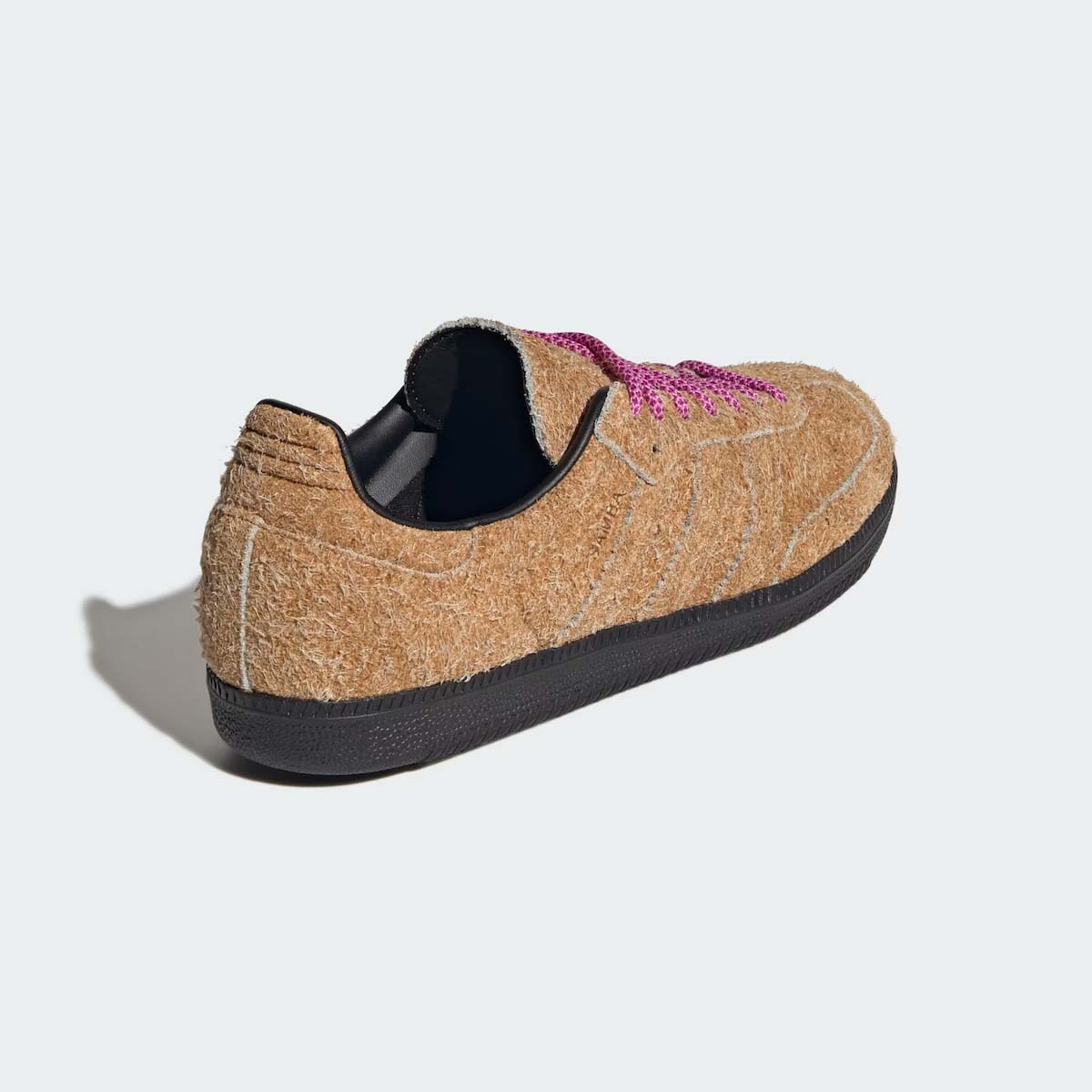 adidas originals / SAMBA OG (Mesa / Sonic Fuchsia / Core Black) 履き口