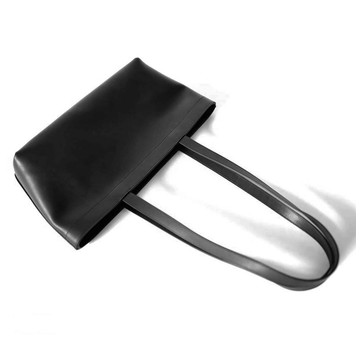 Aeta / LONG HANDLE ZIPPER TOTE : S (Black) ハンドル