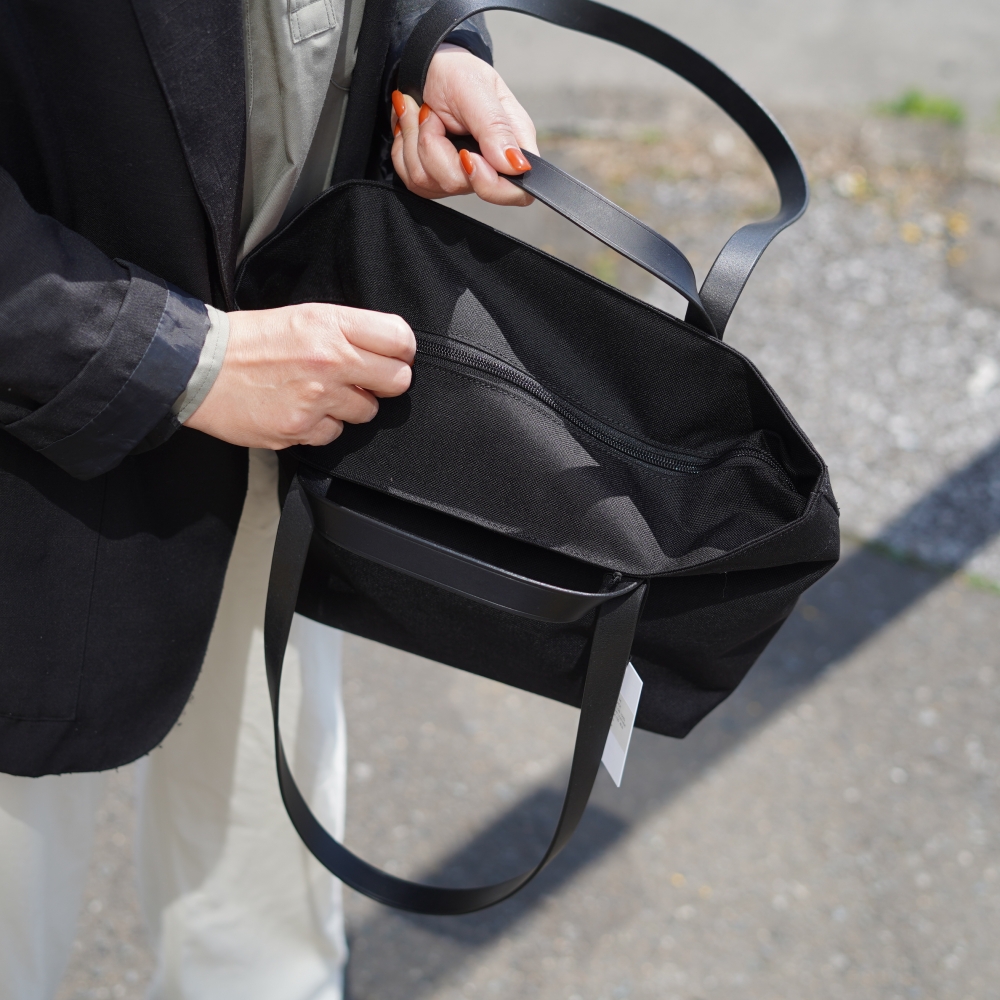 Aeta アエタ　トートバッグ　L ナイロンダブルハンドル仕様　黒　美品 Aeta / Double handle TOTE : S (Black)