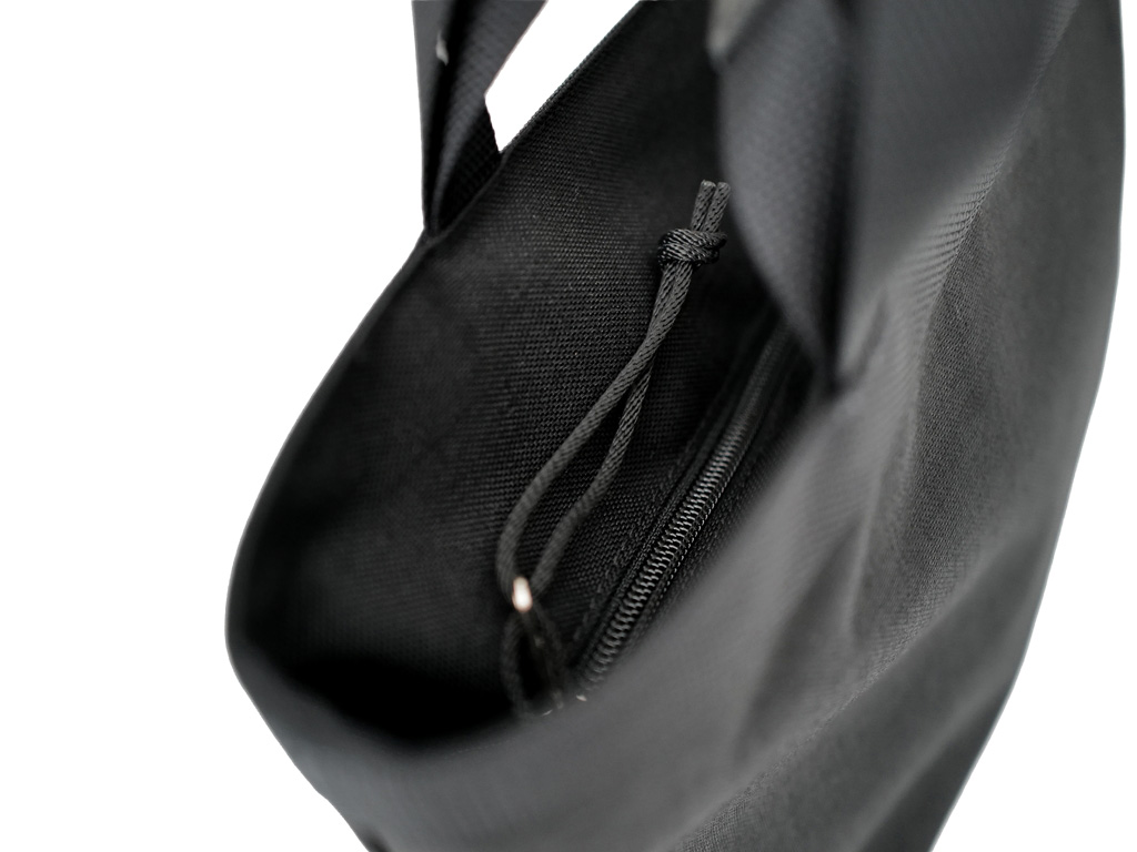 Aeta / DOUBLE HANDLE TOTE : S (Black) 入れ口