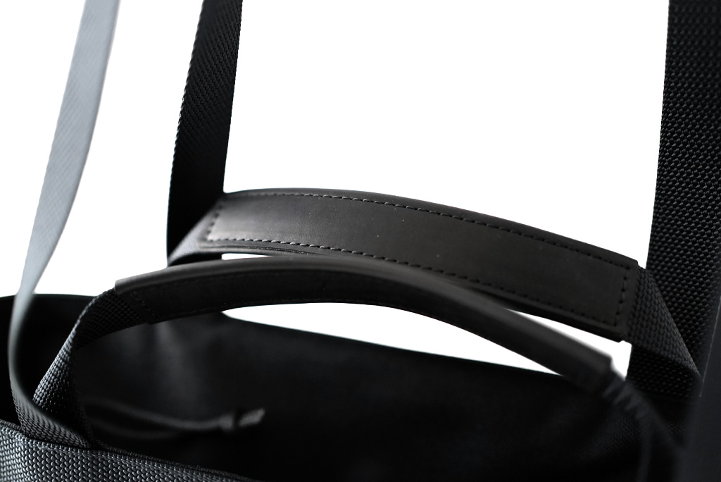 Aeta / DOUBLE HANDLE TOTE : S (Black) 持ち手