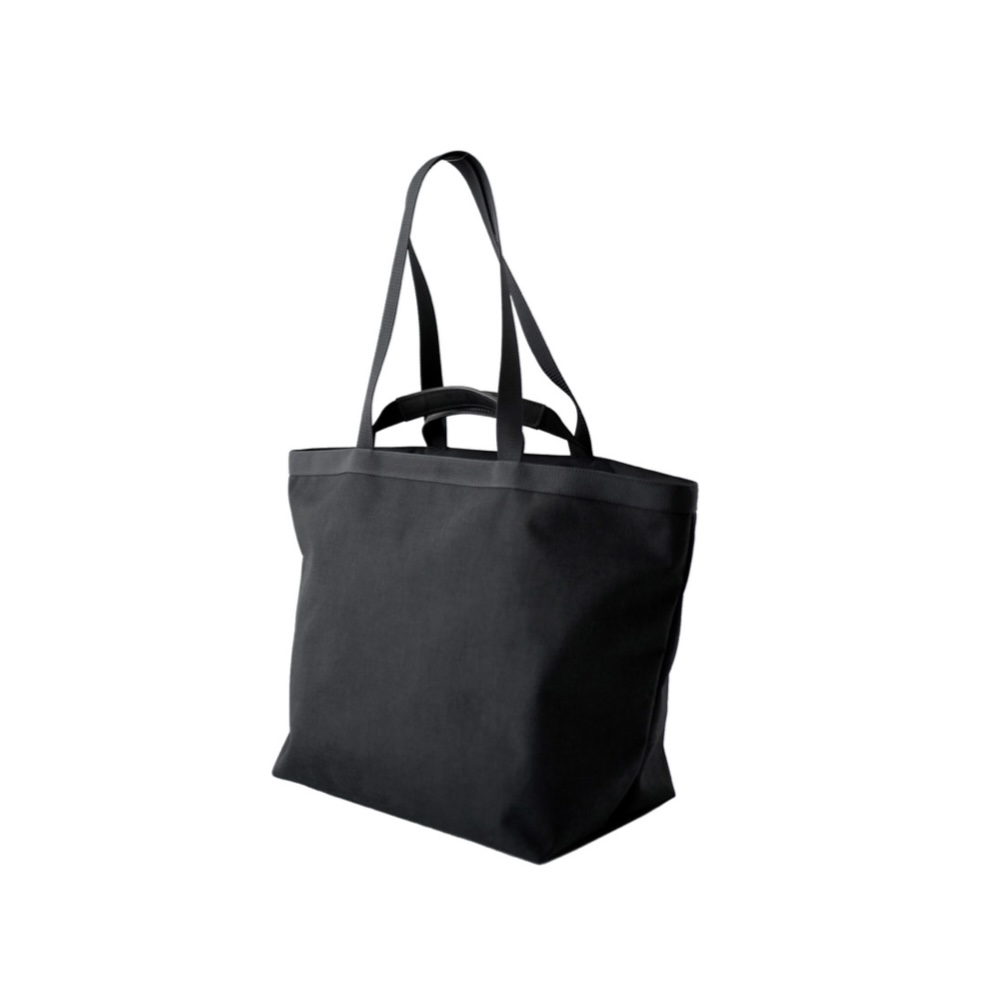 Aeta / DOUBLE HANDLE TOTE : M (Black)斜め