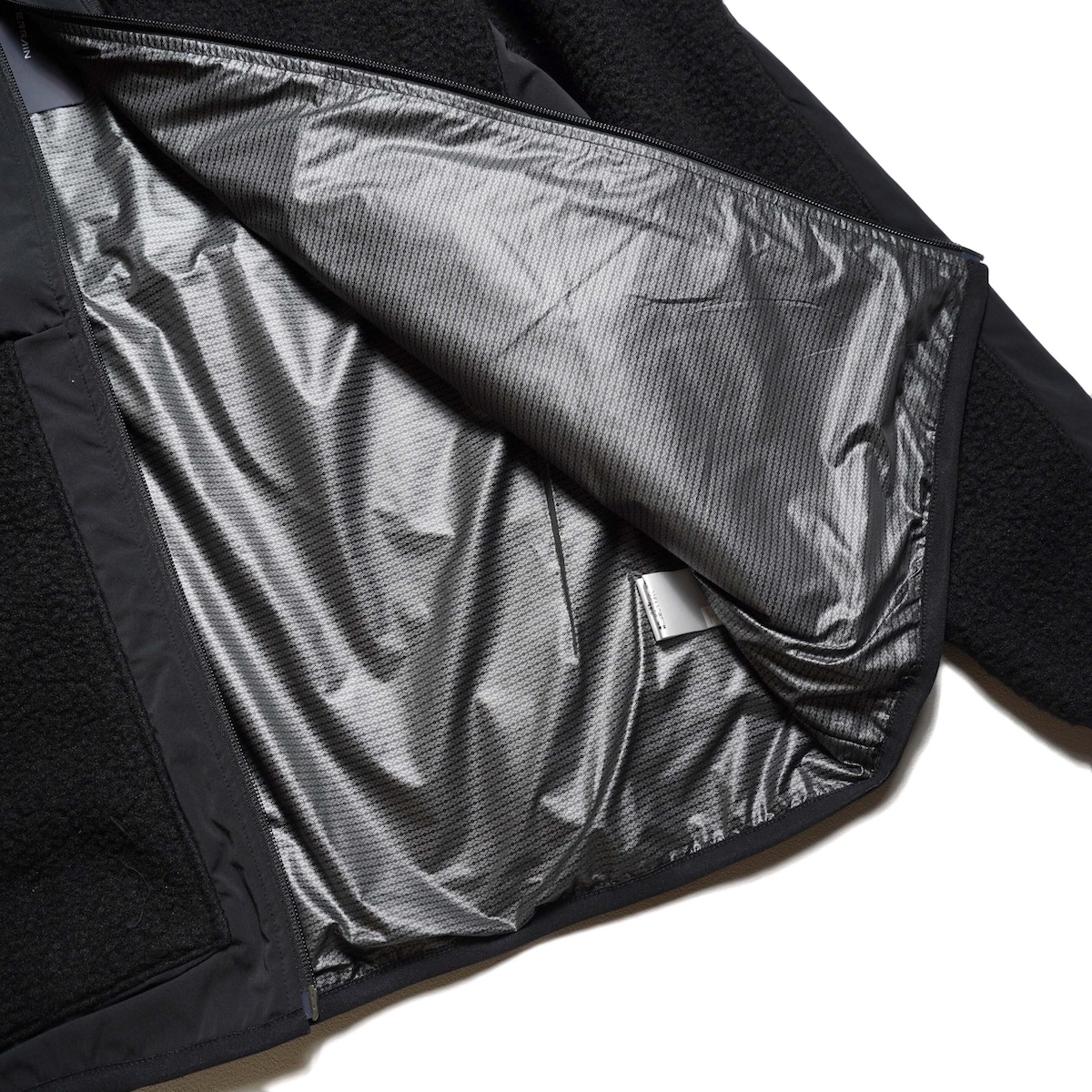 DESCENTE ALLTERRAIN 81  / FUTURE BOA FLEECE JACKET (Black)  ライニング