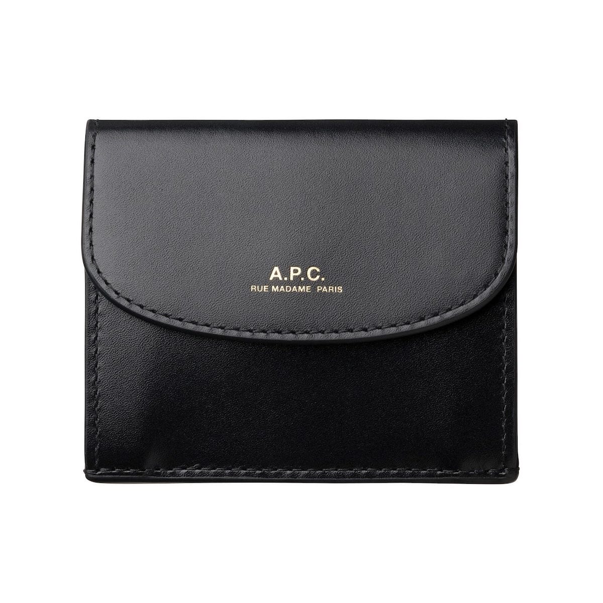 A.P.C. / GENEVE-TRIFOLD ウォレット (Black)