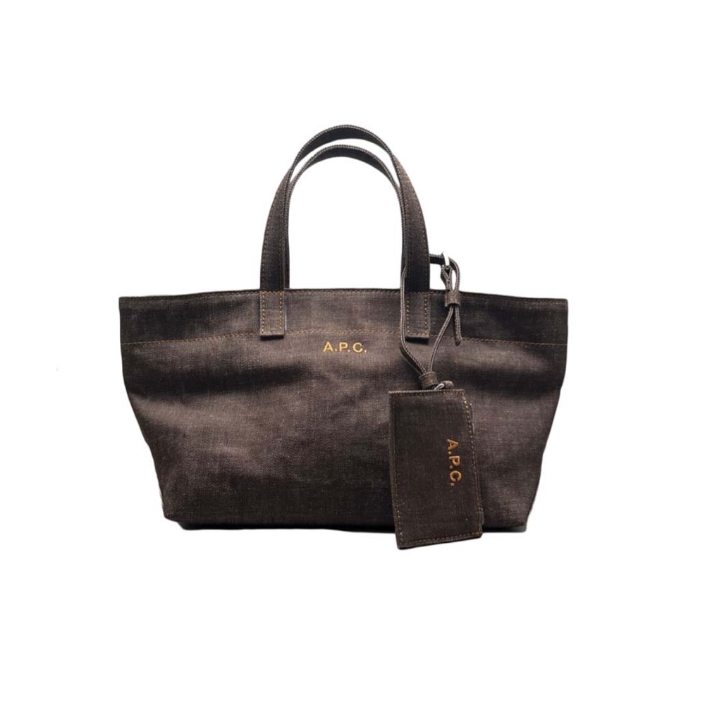 APC トートバッグ ヴィンテージ 90年代 カーキ アーペーセー リネン 麻 アーペーセー A.P.C. APC A.P.C.トートバッグ tote lou COGYX M61442