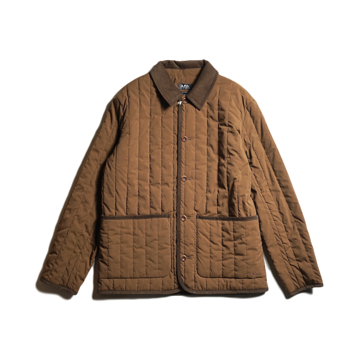 A.P.C. コーデュロイムートンジャケット APC アーペーセー フランス製 A.P.C. ムートンスタイル ボンバージャケット | ブラック
