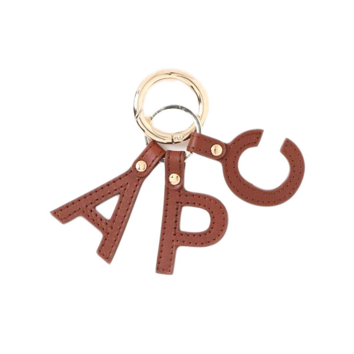 A.P.C. / PORTE CLEFS キーリング (Brown)