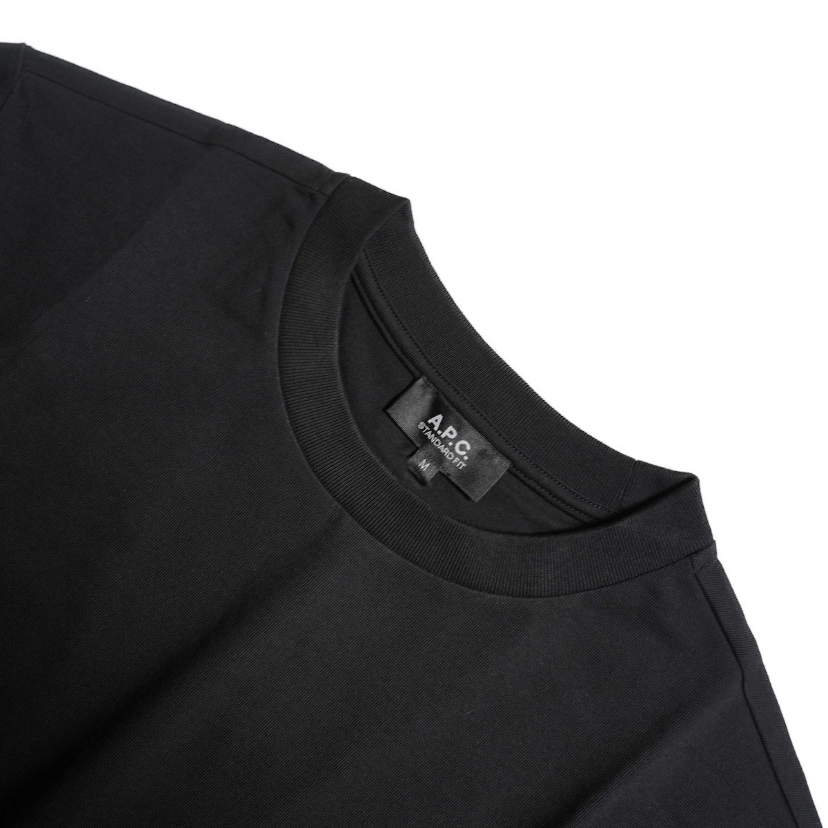 A.P.C. / T-SHIRTS STANDARD RUE MADAME - JERSEY BIO (Black)