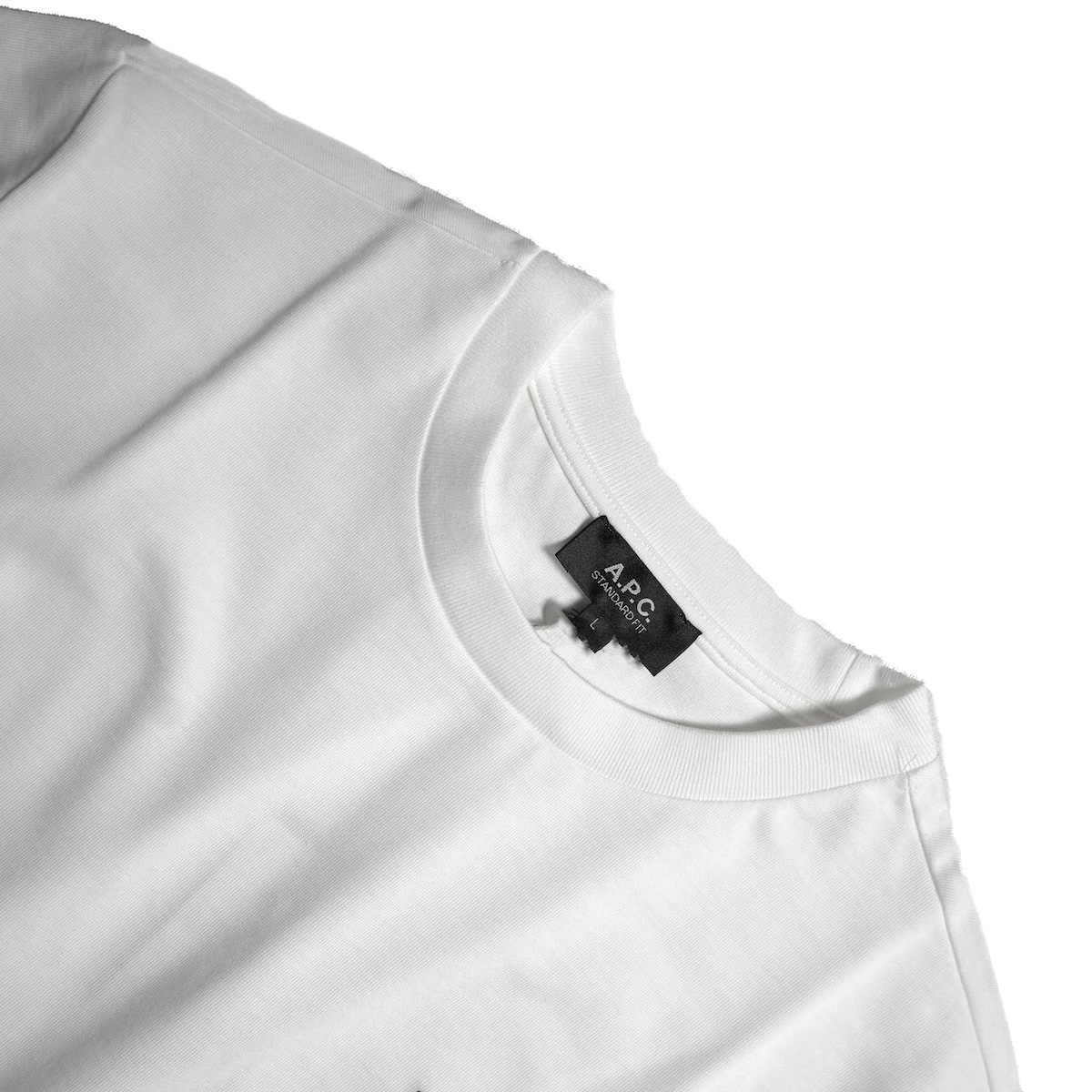 A.P.C. / T-SHIRTS STANDARD RUE MADAME - JERSEY BIO (White)
