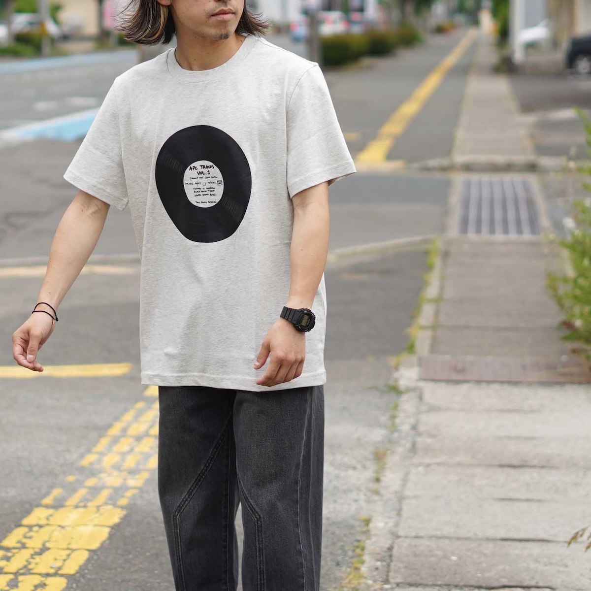 A.P.C. / T-SHIRT VINYL (Ecru)