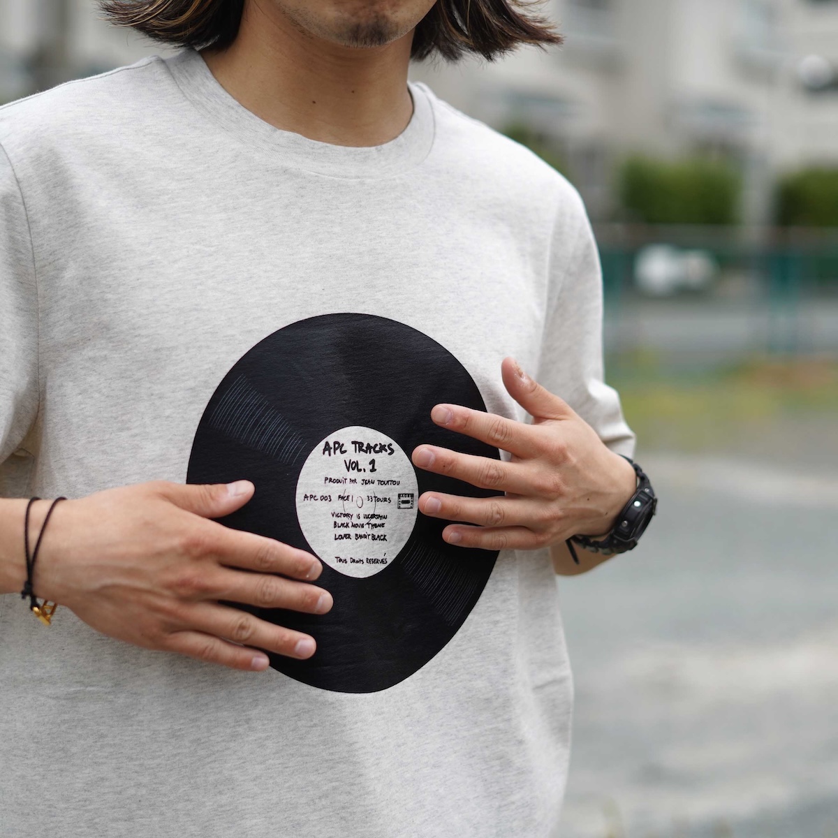 A.P.C. / T-SHIRT VINYL (Ecru)