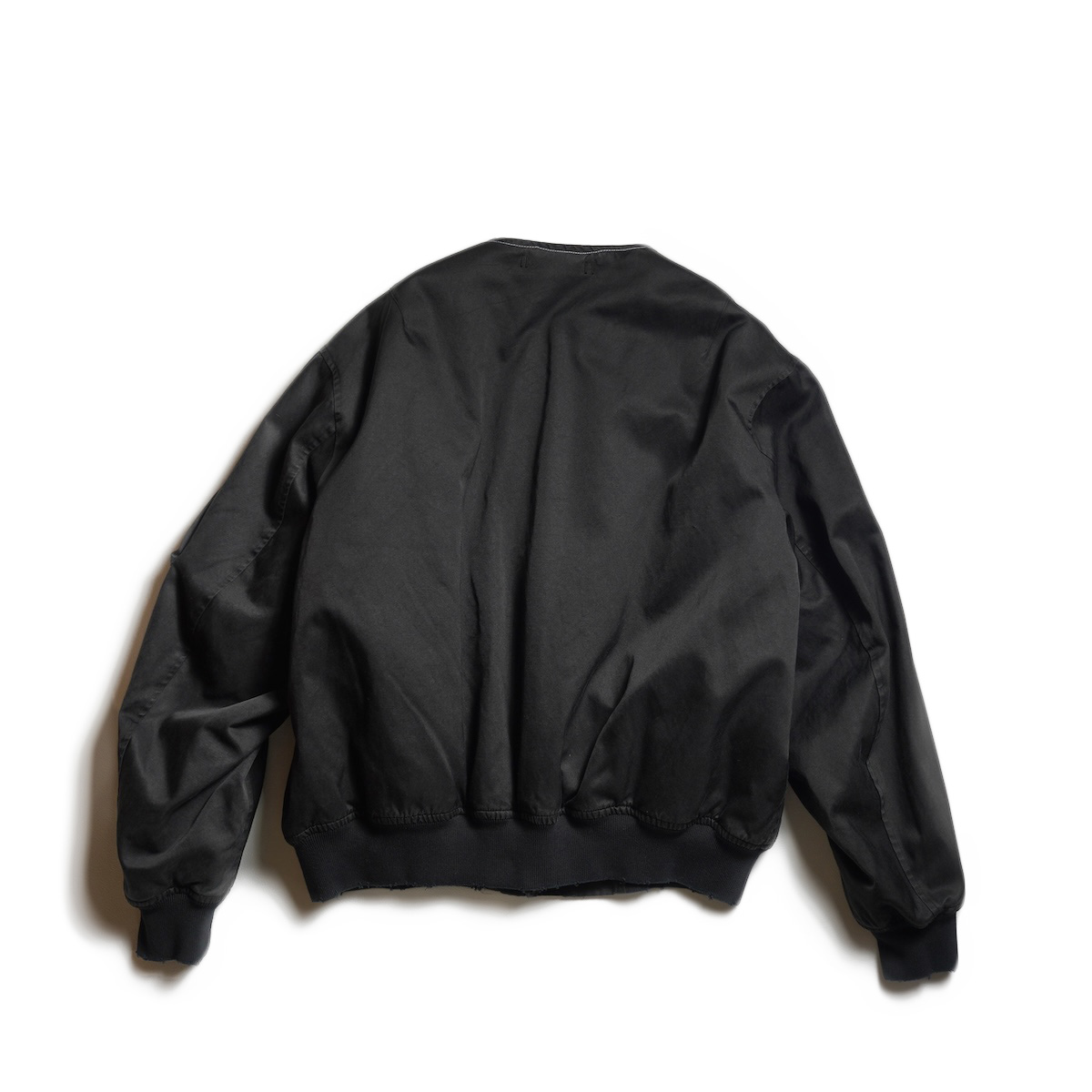 A.PRESSE / Vintage Silk Flight Custom Jacket (Black)