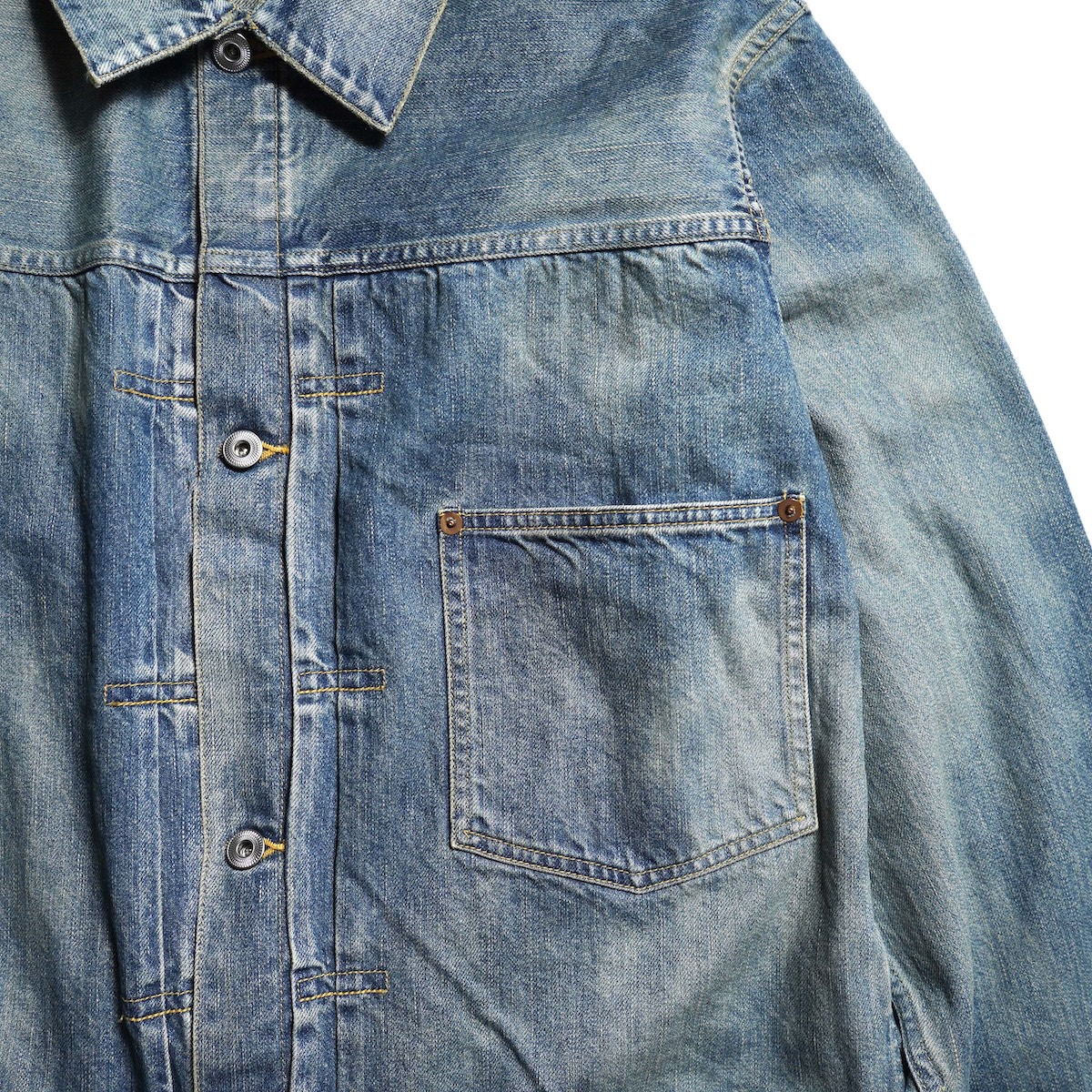 A.PRESSE / 1st Type Denim Jacket (Indigo)
