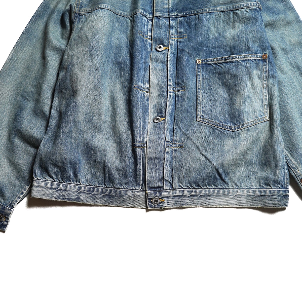 A.PRESSE / 1st Type Denim Jacket (Indigo)