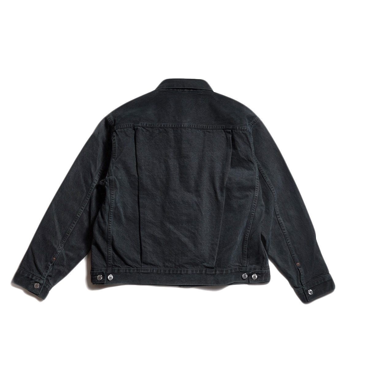 A.PRESSE デニムジャケット ブラック サイズ50 A.PRESSE 2nd Type Black Denim Jacket 9月13日(土)新作発売