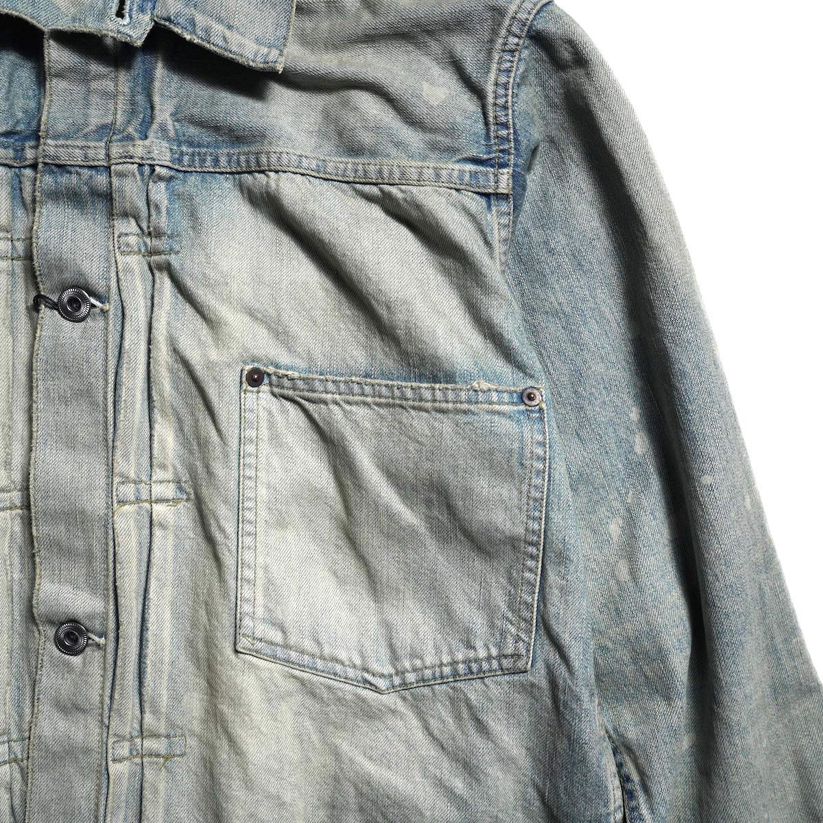 A.PRESSE / 1st Type Denim Jacket (Bleach)
