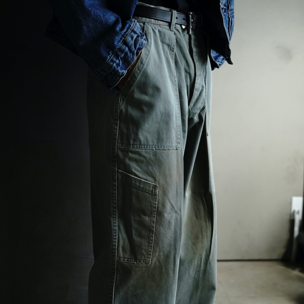 A.PRESSE / Vintage USAF Hemmed Bottoms (Sage)