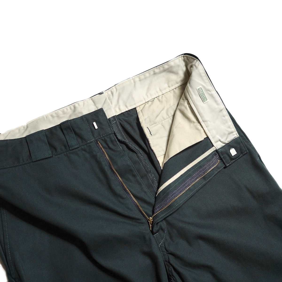 a.presse 24SS Work Chino Trousers チャコール A.PRESSE - アプレッセ24SS Work Chino Trousers (24SAP-04-17K