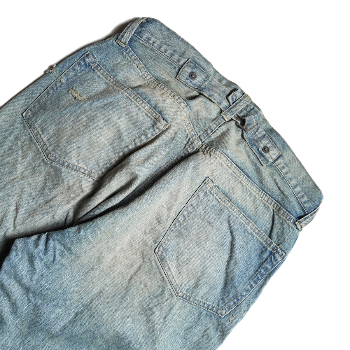 パンツ A.PRESSE Washed Denim Wide Pants BLEACH A.PRESSE Washed Denim Wide Pants(BLEACH)