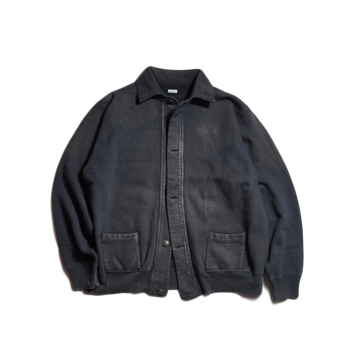 しょーーた a.presse A.PRESSE / Vintage Sweat Cardigan (Black)