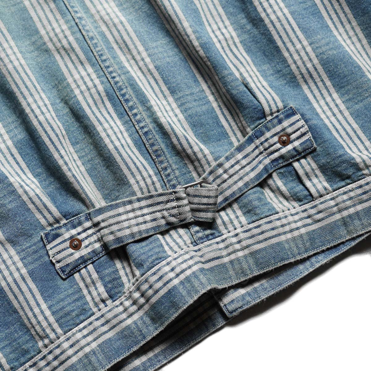 A.PRESSE / No.213 Indigo Palaka Denim Jacket