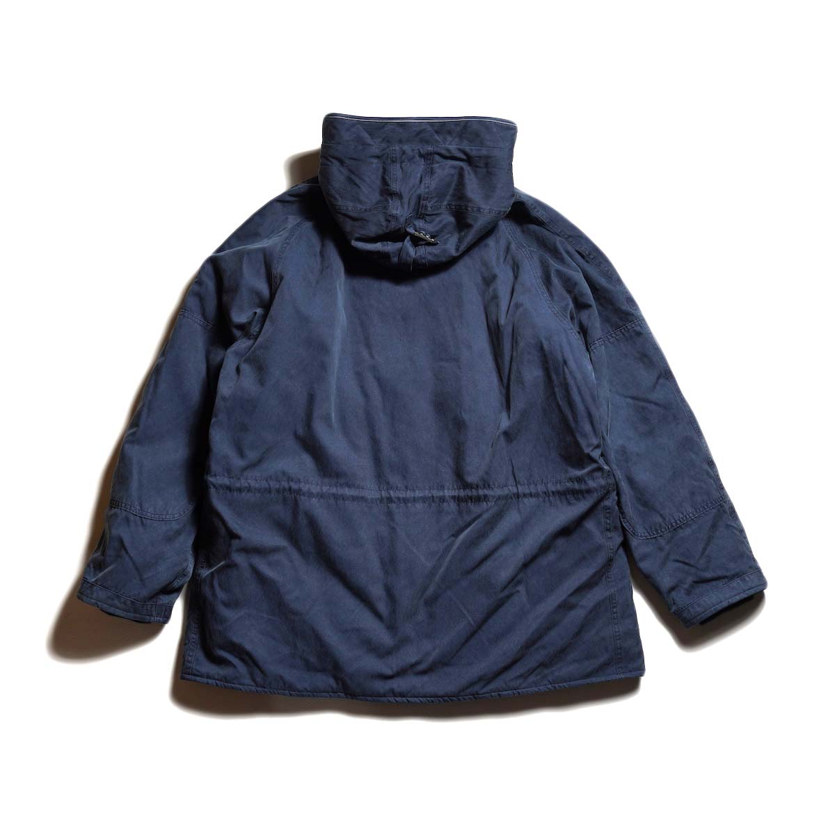 A.PRESSE / Vintage Silk Custom N-3B Flight Jacket (Navy) 背面