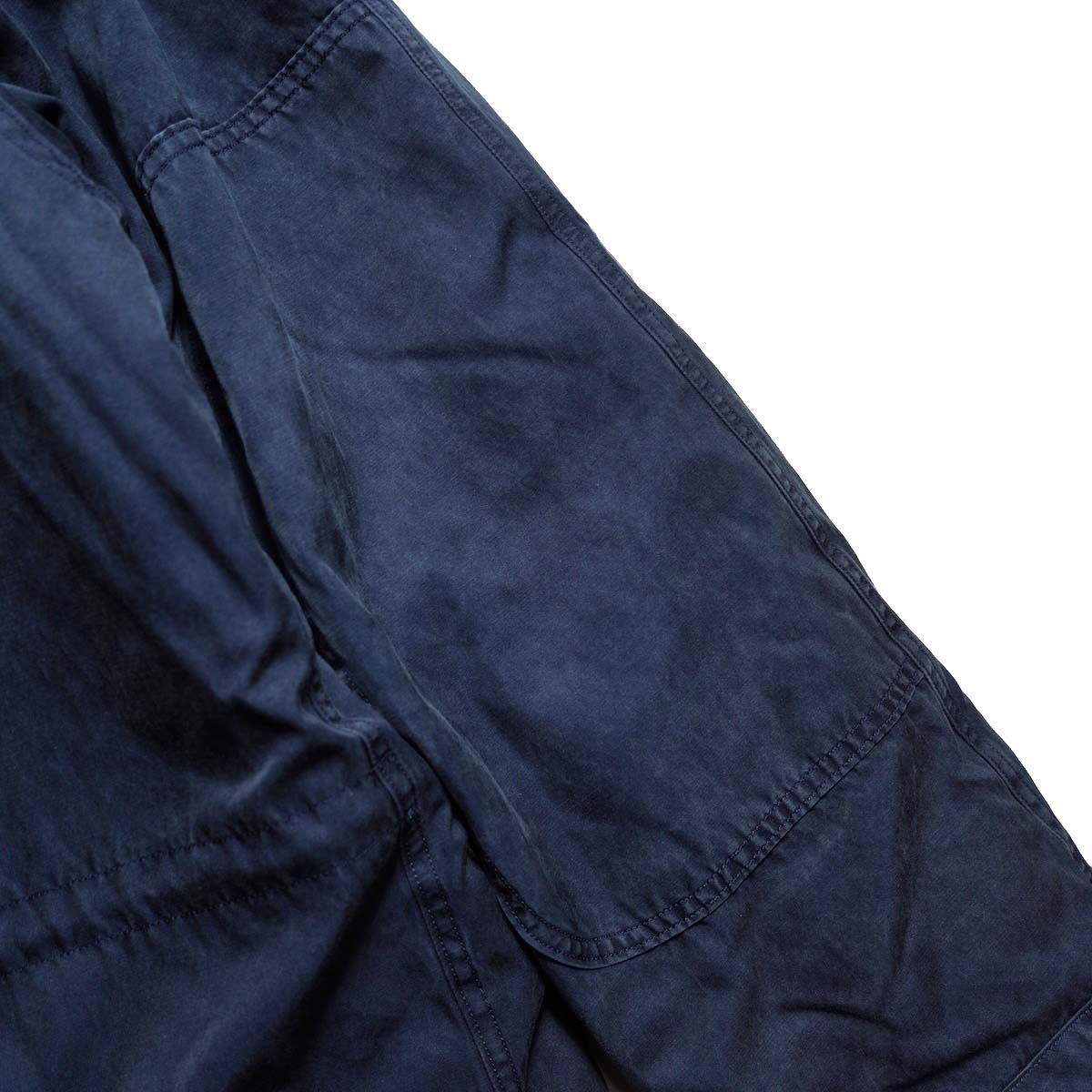 A.PRESSE / Vintage Silk Custom N-3B Flight Jacket (Navy) エルボーパッチ
