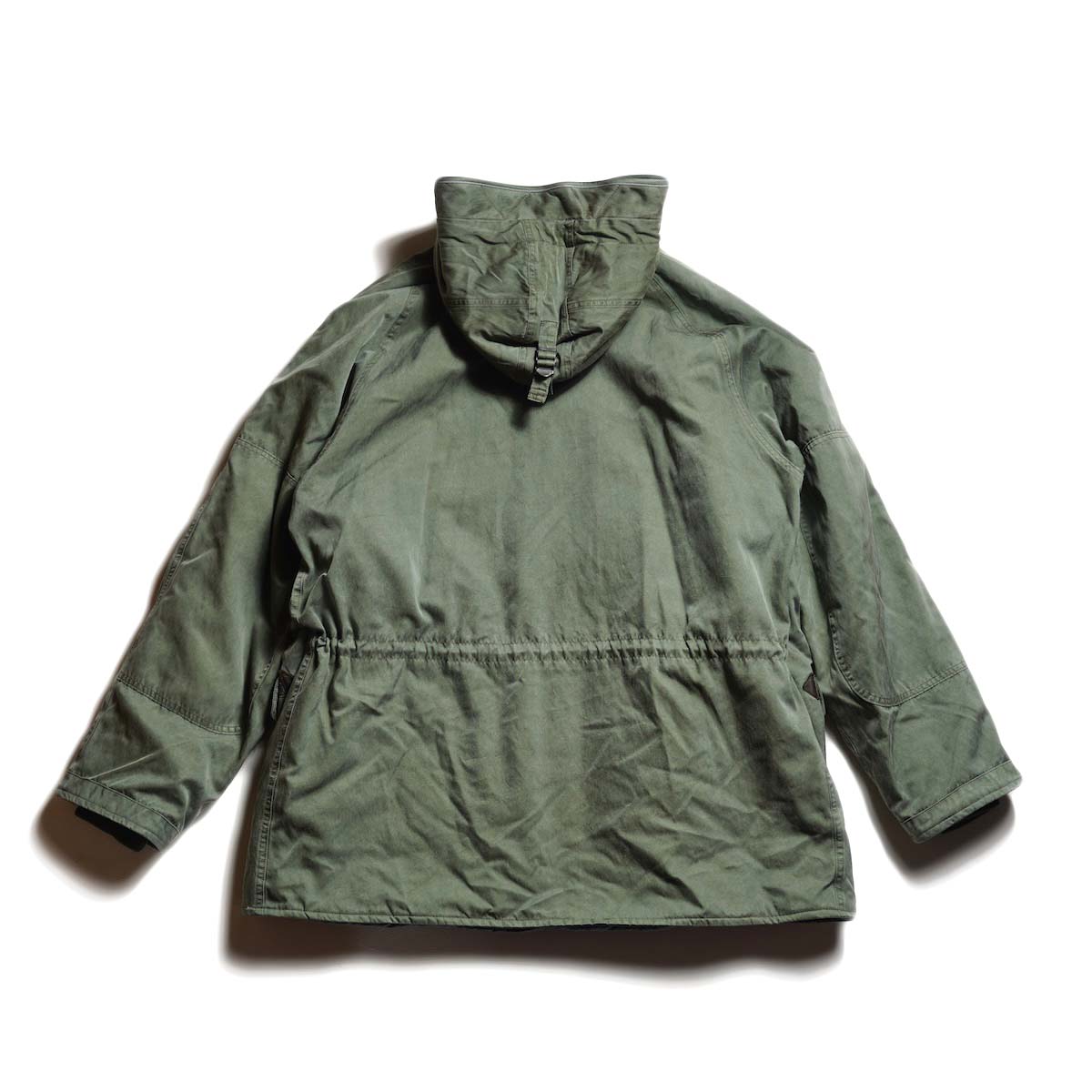 A.PRESSE / Vintage Silk Custom N-3B Flight Jacket (Sage) 背面