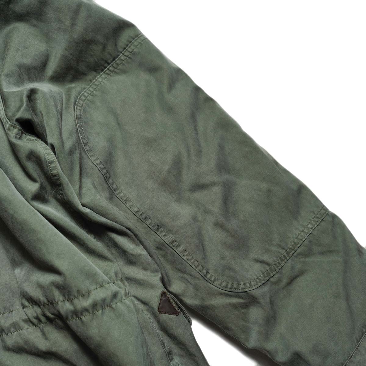 A.PRESSE / Vintage Silk Custom N-3B Flight Jacket (Sage)  エルボーパッチ