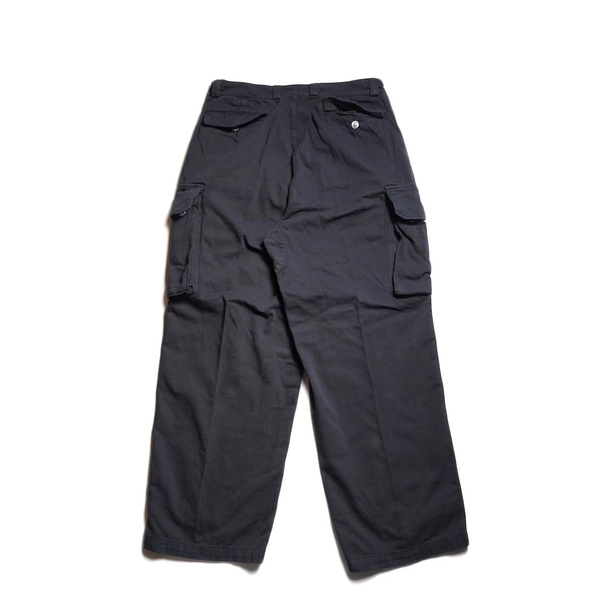 A.PRESSE / Vintage FA HBT M-47 Pants (Navy) 背面