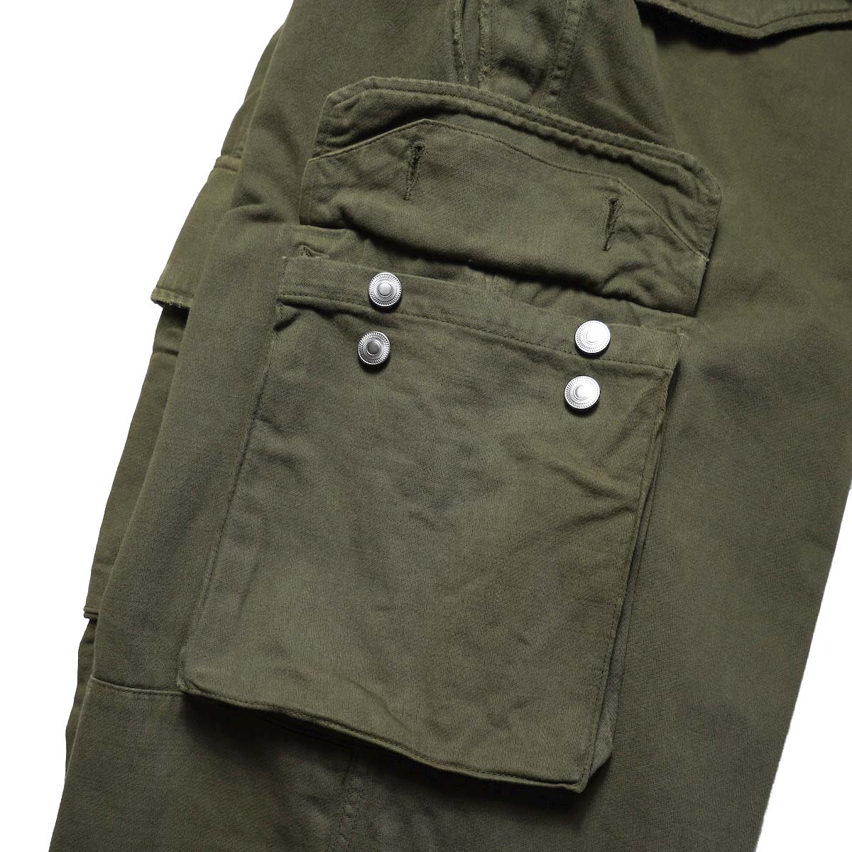 A.PRESSE / Vintage FA HBT M-47 Pants (Olive) カーゴポケット