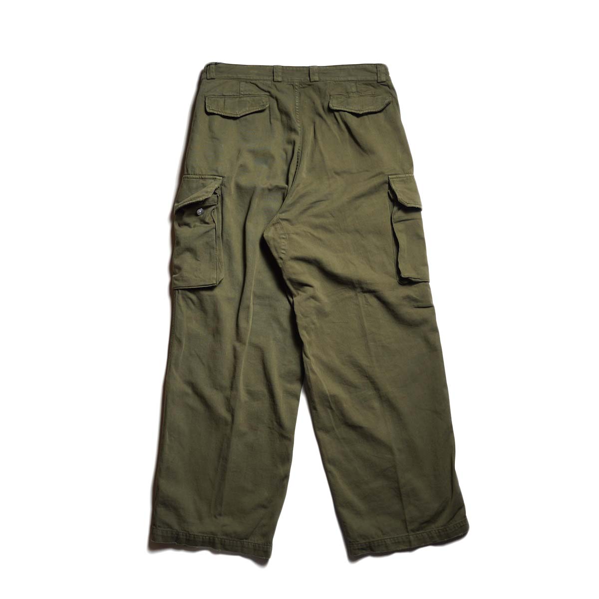 A.PRESSE / Vintage FA HBT M-47 Pants (Olive) 背面