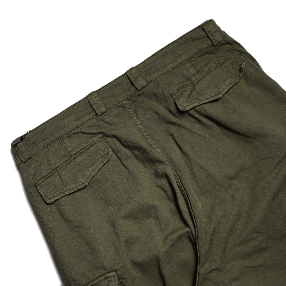 A.PRESSE / Vintage FA HBT M-47 Pants (Olive) ヒップポケット
