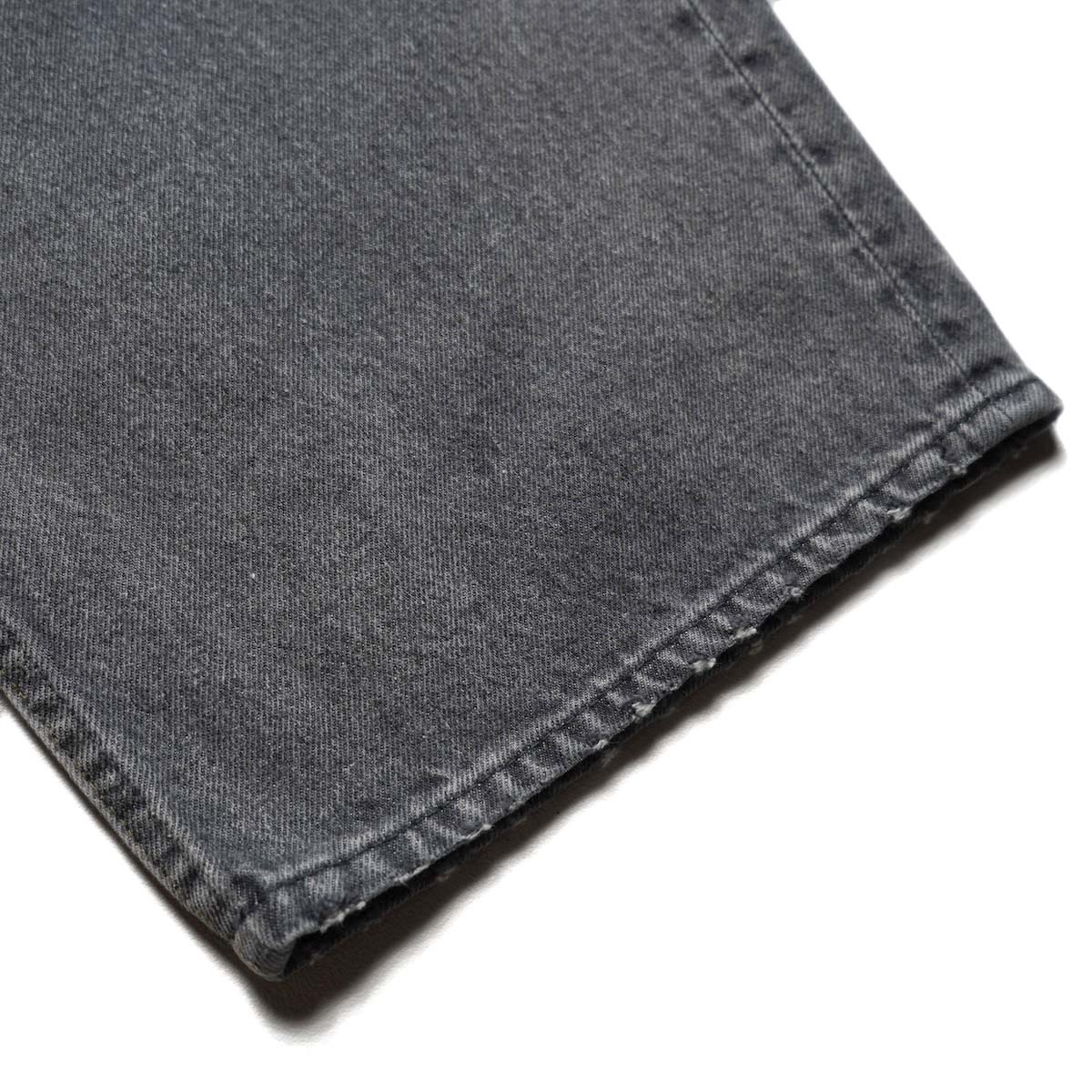 A.PRESSE / Vintage Gray Denim Pants (Gray) 裾
