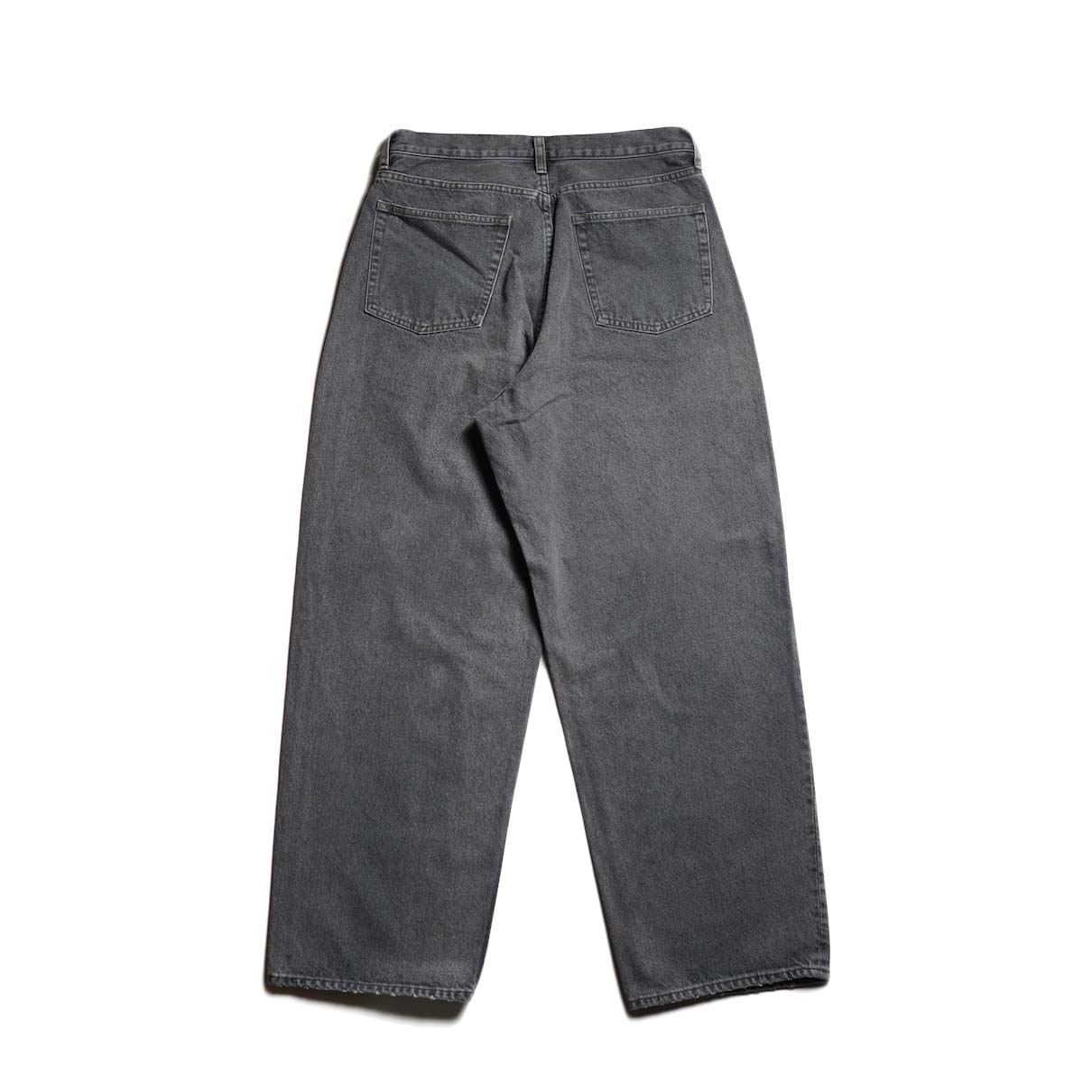 A.PRESSE / Vintage Gray Denim Pants (Gray) 背面