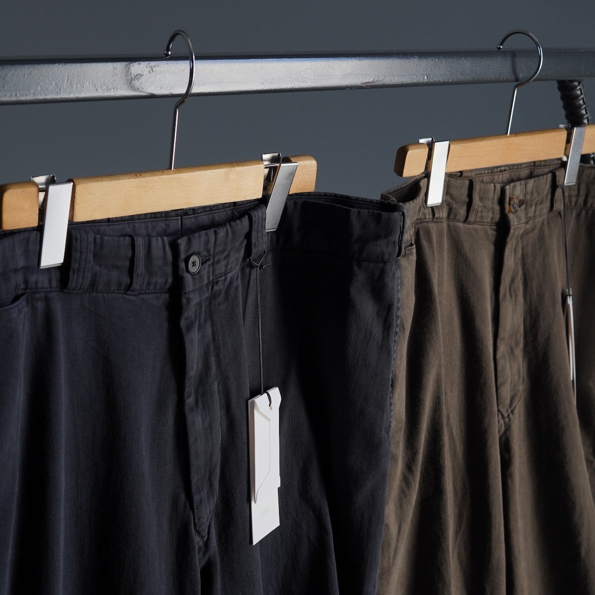 A.PRESSE / Vintage Type.4 Chino Trousers (Brown)