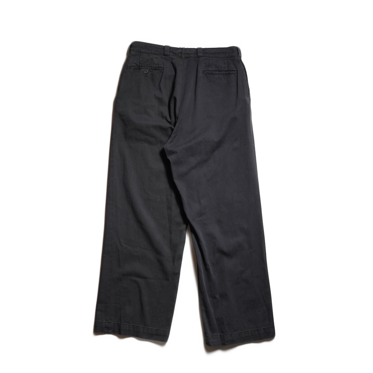 A.PRESSE / Vintage Type.4 Chino Trousers (Black)