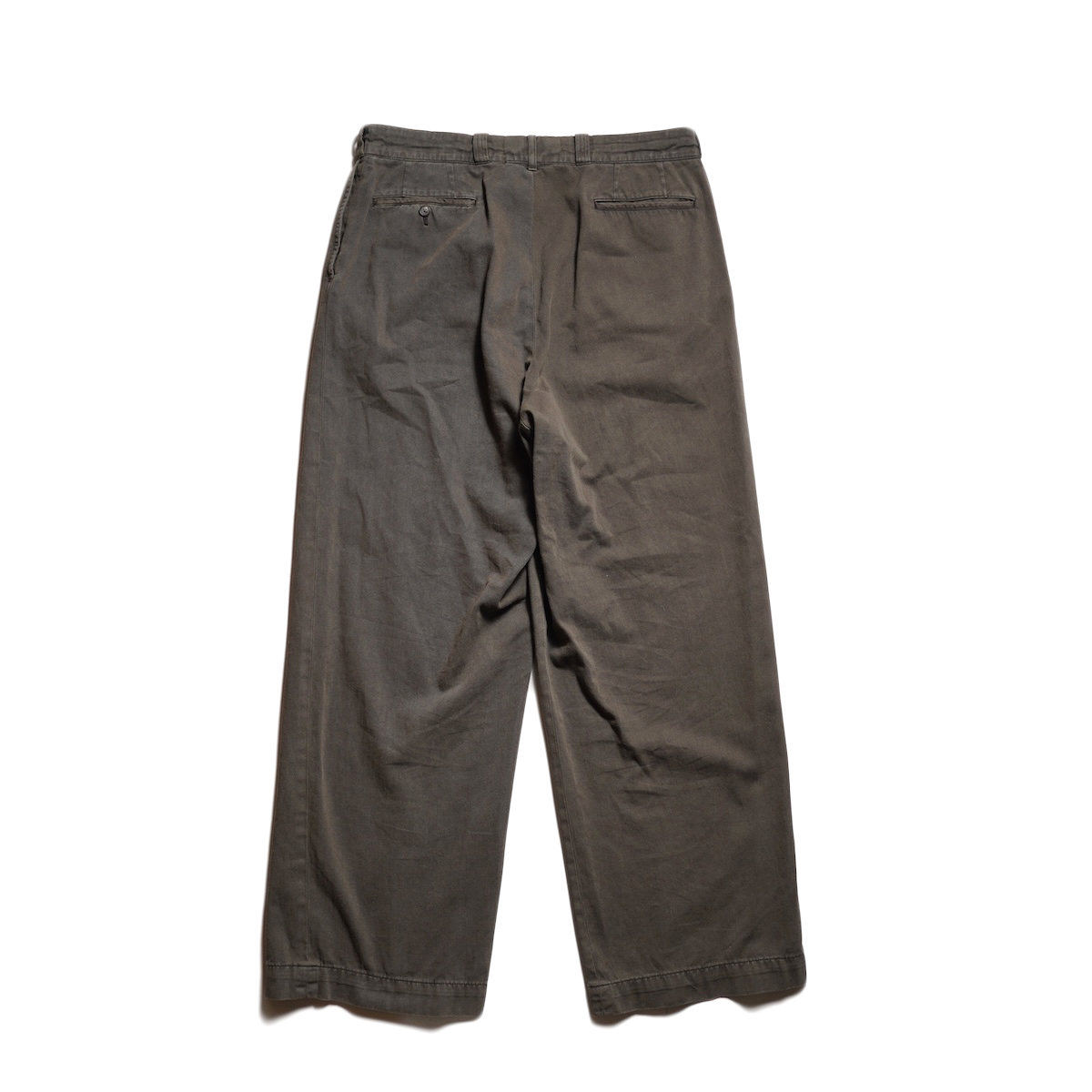 A.PRESSE / Vintage Type.4 Chino Trousers (Brown)