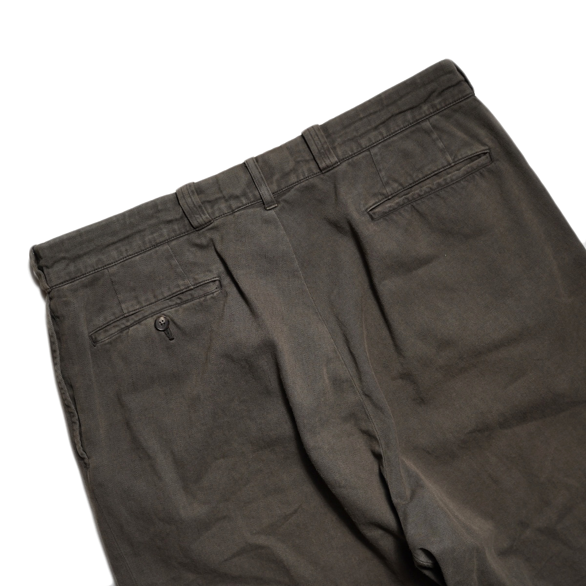 A.PRESSE / Vintage Type.4 Chino Trousers (Brown)