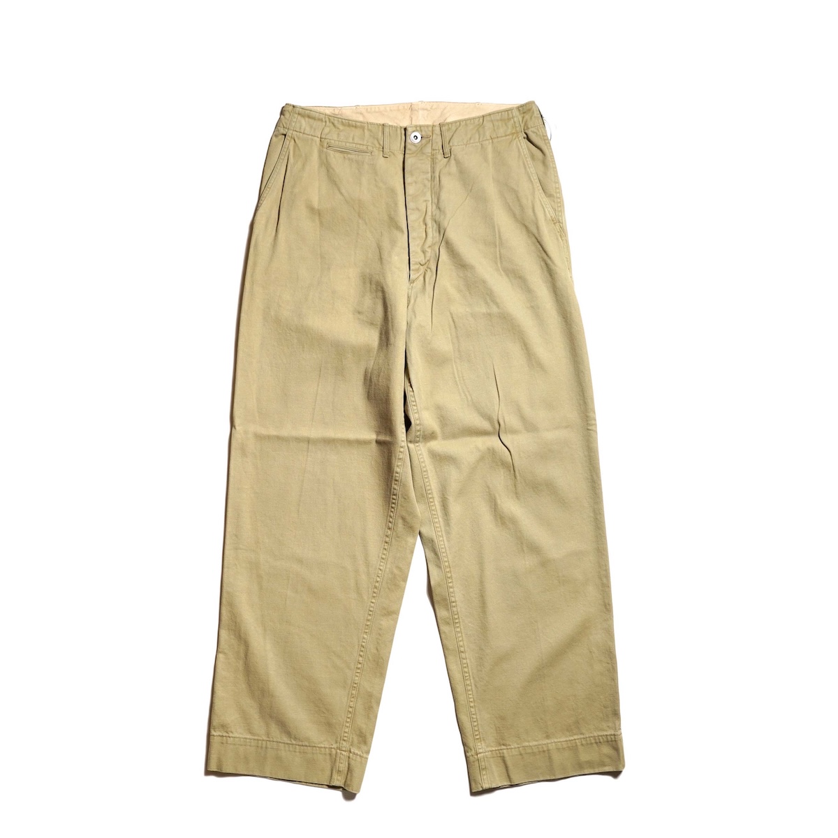 A.PRESSE / Vintage Chino Trousers (Beige)