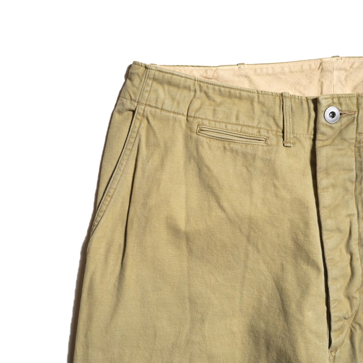 A.PRESSE / Vintage Chino Trousers (Beige)