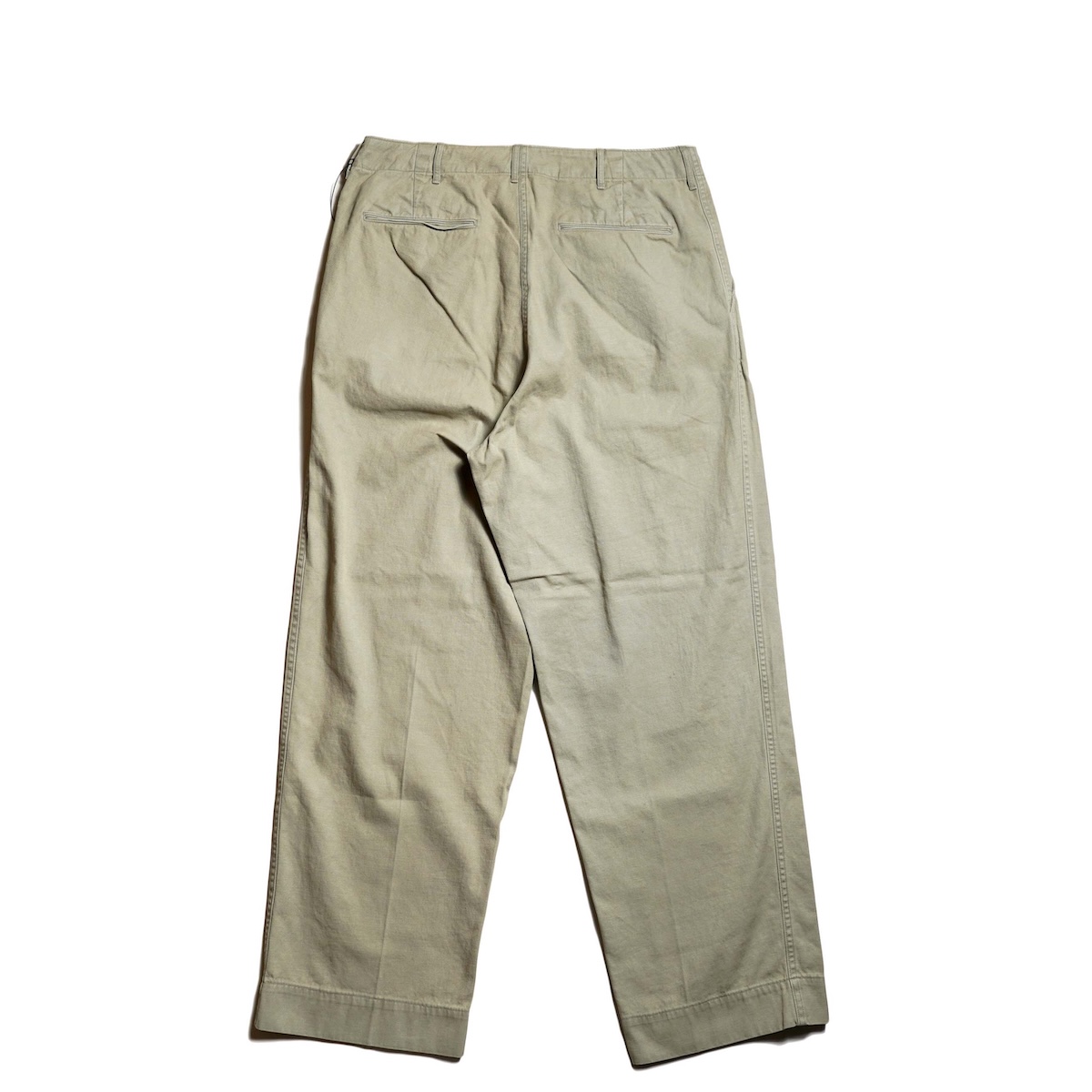 A.PRESSE / Vintage Chino Trousers (Greige)